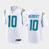 Youth Nike Chargers 10 Justin Herbert White 2020 NFL Draft First Round Pick Vapor Untouchable Limited Jersey Dzhi,baseball caps,new era cap wholesale,wholesale hats